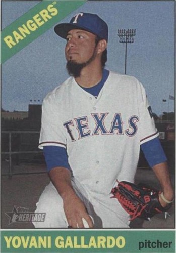 2015 Topps Heritage High Number - Yovani Gallardo #723
