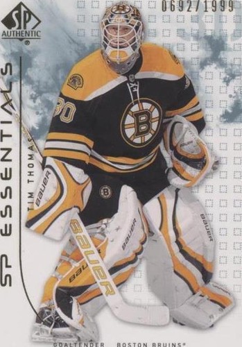 2009-10 SP Authentic - Tim Thomas #156