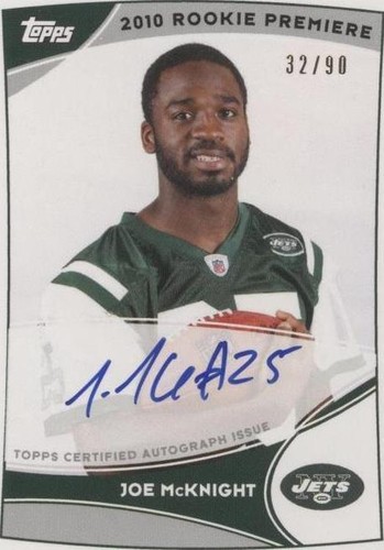 2010 Topps Joe McKnight #RPA-JM
