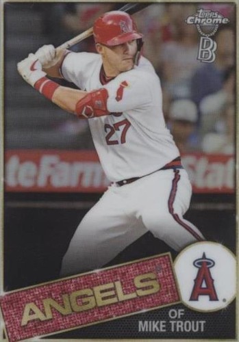 2020 Topps Chrome Ben Baller Edition - Mike Trout #85TC-1