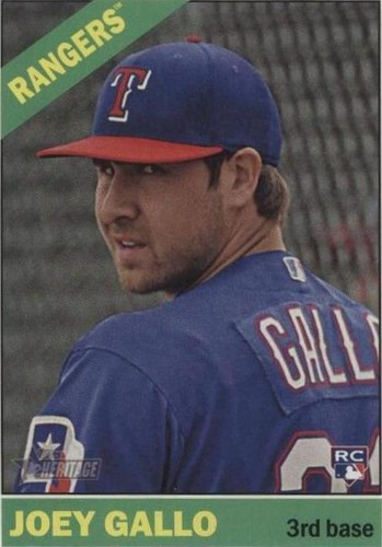 2015 Topps Heritage High Number - Joey Gallo #647