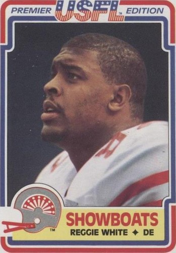 1984 Topps USFL Reggie White #58