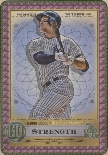 2019 Topps Gypsy Queen - Aaron Judge #TOTD22
