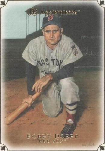 2007 UD Masterpieces - Bobby Doerr #59