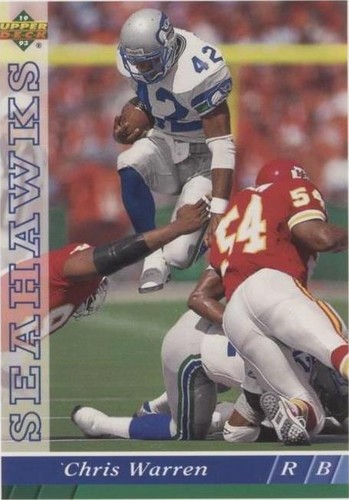 1993 Upper Deck Chris Warren #389
