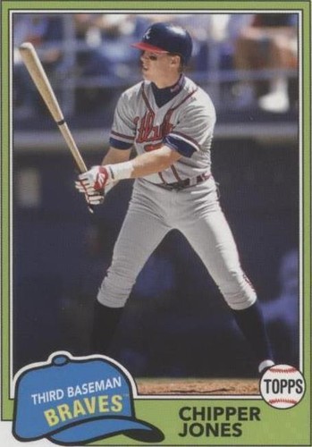 2018 Topps Archives - Chipper Jones #229
