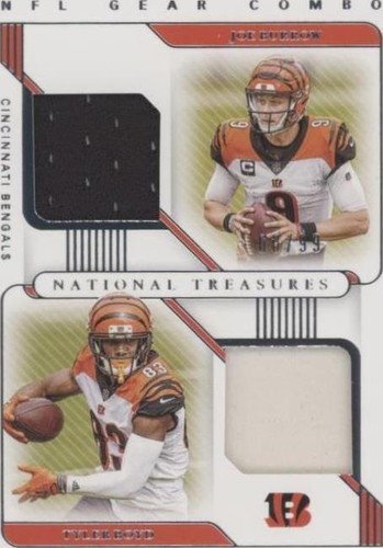 2020 Panini National Treasures Joe Burrow Tyler Boyd #CM-CI
