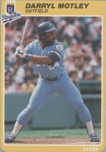 1985 Fleer - Darryl Motley #208