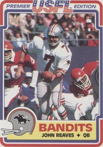 1984 Topps USFL John Reaves #123