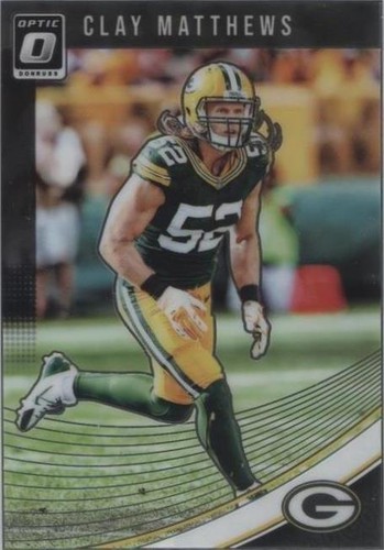 2018 Donruss Optic Clay Matthews #38
