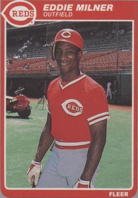 1985 Fleer - Eddie Milner #541