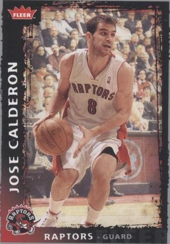 2008-09 Fleer - Jose Calderon #38