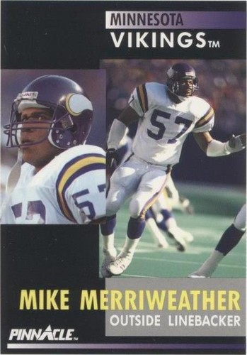 1991 Pinnacle Mike Merriweather #18