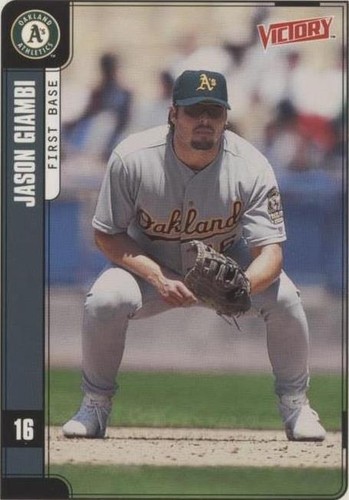 2001 Upper Deck Victory - Jason Giambi #19