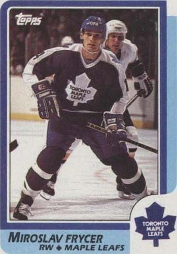 1986-87 Topps - Miroslav Frycer #68