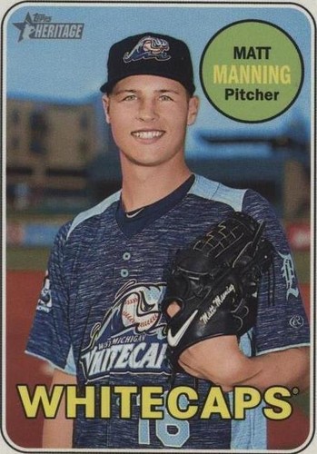 2018 Topps Heritage Minor League Edition - Matt Manning #162