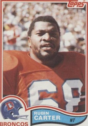 1982 Topps Rubin Carter #77