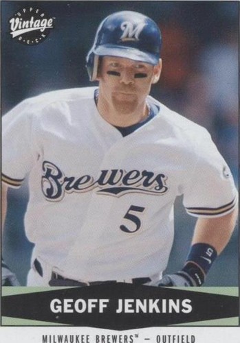 2004 Upper Deck Vintage - Geoff Jenkins #25