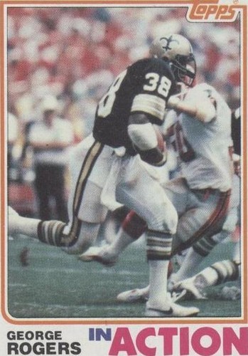 1982 Topps George Rogers #411