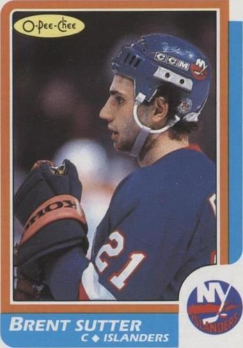 1986-87 O-Pee-Chee - Brent Sutter #117