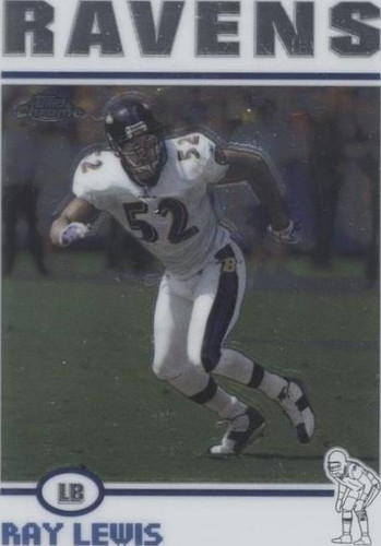 2004 Topps Chrome Ray Lewis #87