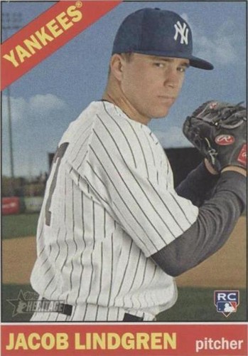 2015 Topps Heritage High Number - Jacob Lindgren #548