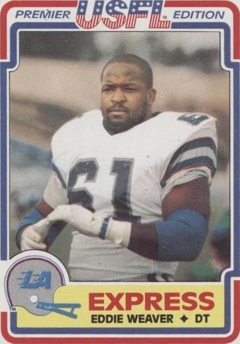 1984 Topps USFL Eddie Weaver #51