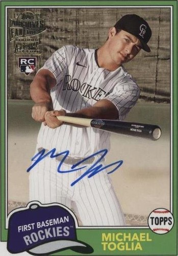 2023 Topps Archives - Michael Toglia #81FF-MT