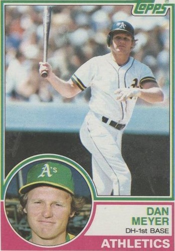 1983 Topps - Dan Meyer #208