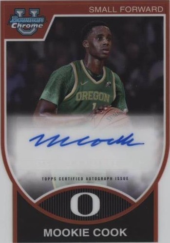 2023-24 Bowman University Chrome - Mookie Cook #07BA-MC