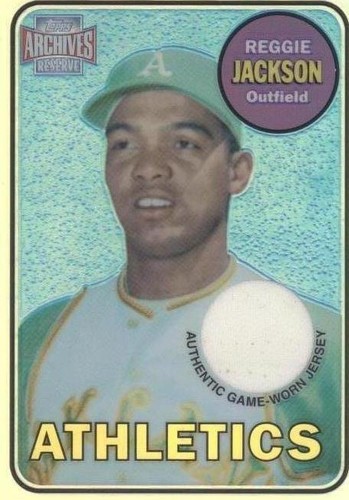 2001 Topps Archives Reserve - Reggie Jackson #ARR14