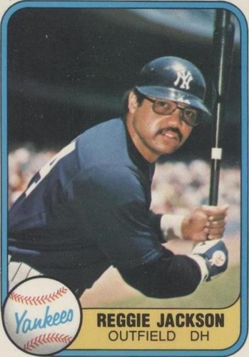 1981 Fleer - Reggie Jackson #79