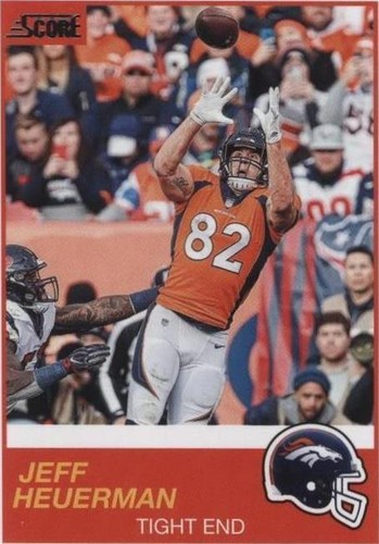 2019 Score Jeff Heuerman #18