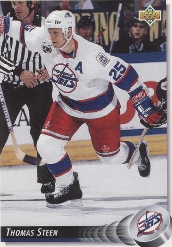 1992-93 Upper Deck - Thomas Steen #154