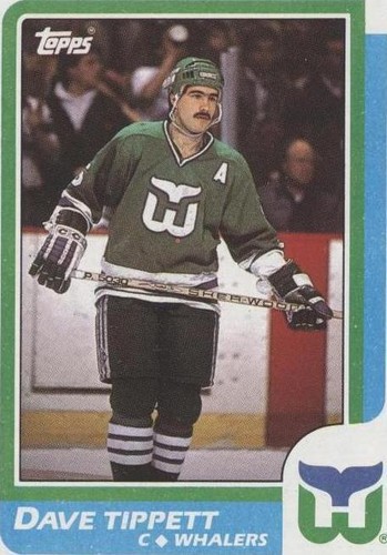 1986-87 Topps - Dave Tippett #148