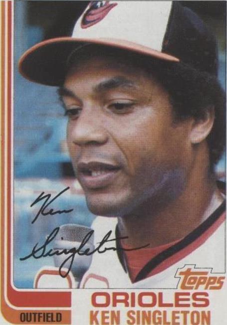 1982 Topps - Ken Singleton #290