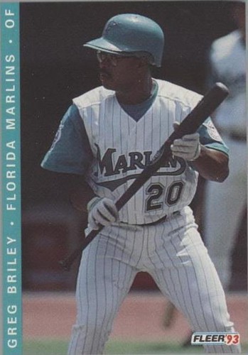 1993 Fleer Final Edition - Greg Briley #F-54