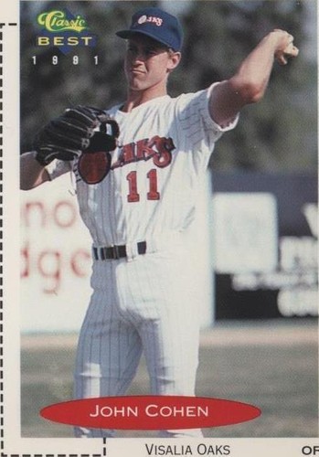 1991 Classic Best Minor League - John Cohen #78