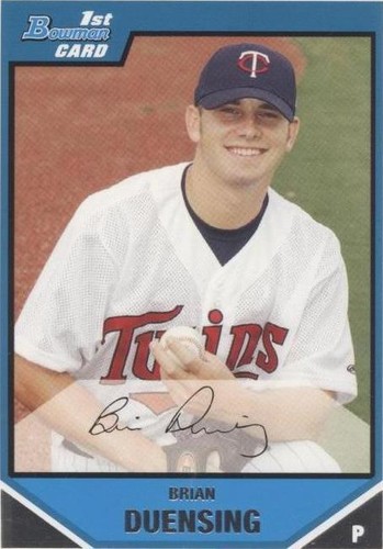 2007 Bowman - Brian Duensing #BP95