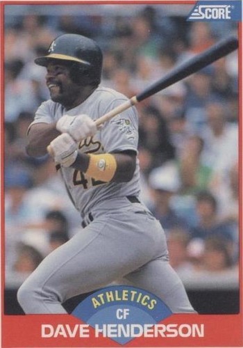1989 Score - Dave Henderson #533