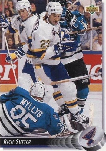 1992-93 Upper Deck - Rich Sutter #143