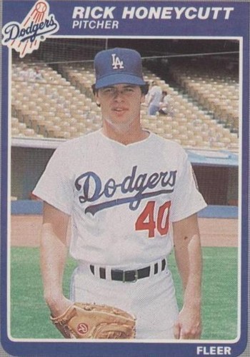 1985 Fleer - Rick Honeycutt #372