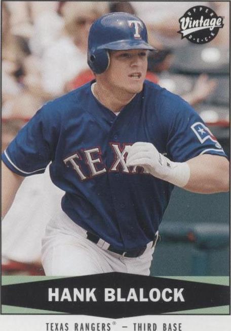 2004 Upper Deck Vintage - Hank Blalock #53