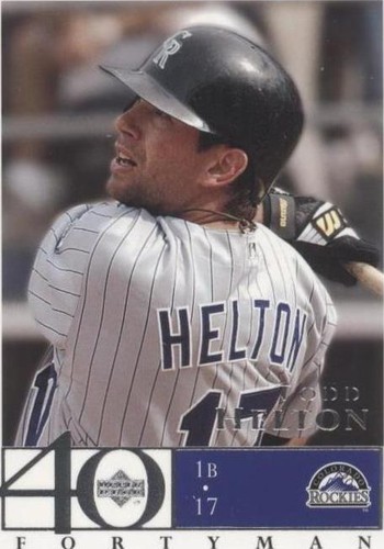 2003 Upper Deck 40 Man - Todd Helton #744
