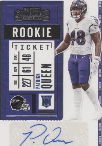 2020 Panini Contenders Patrick Queen #151