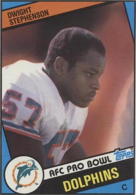 1984 Topps Dwight Stephenson #129