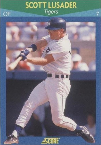 1990 Score Rising Stars - Scott Lusader #42