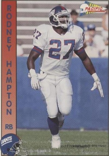 1992 Pacific Rodney Hampton #211