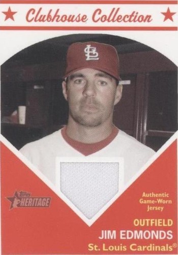 2008 Topps Heritage - Jim Edmonds #CCJE