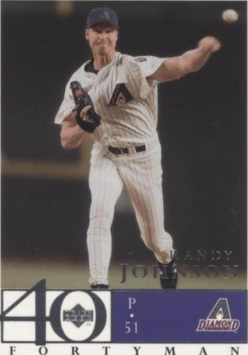 2003 Upper Deck 40 Man - Randy Johnson #490